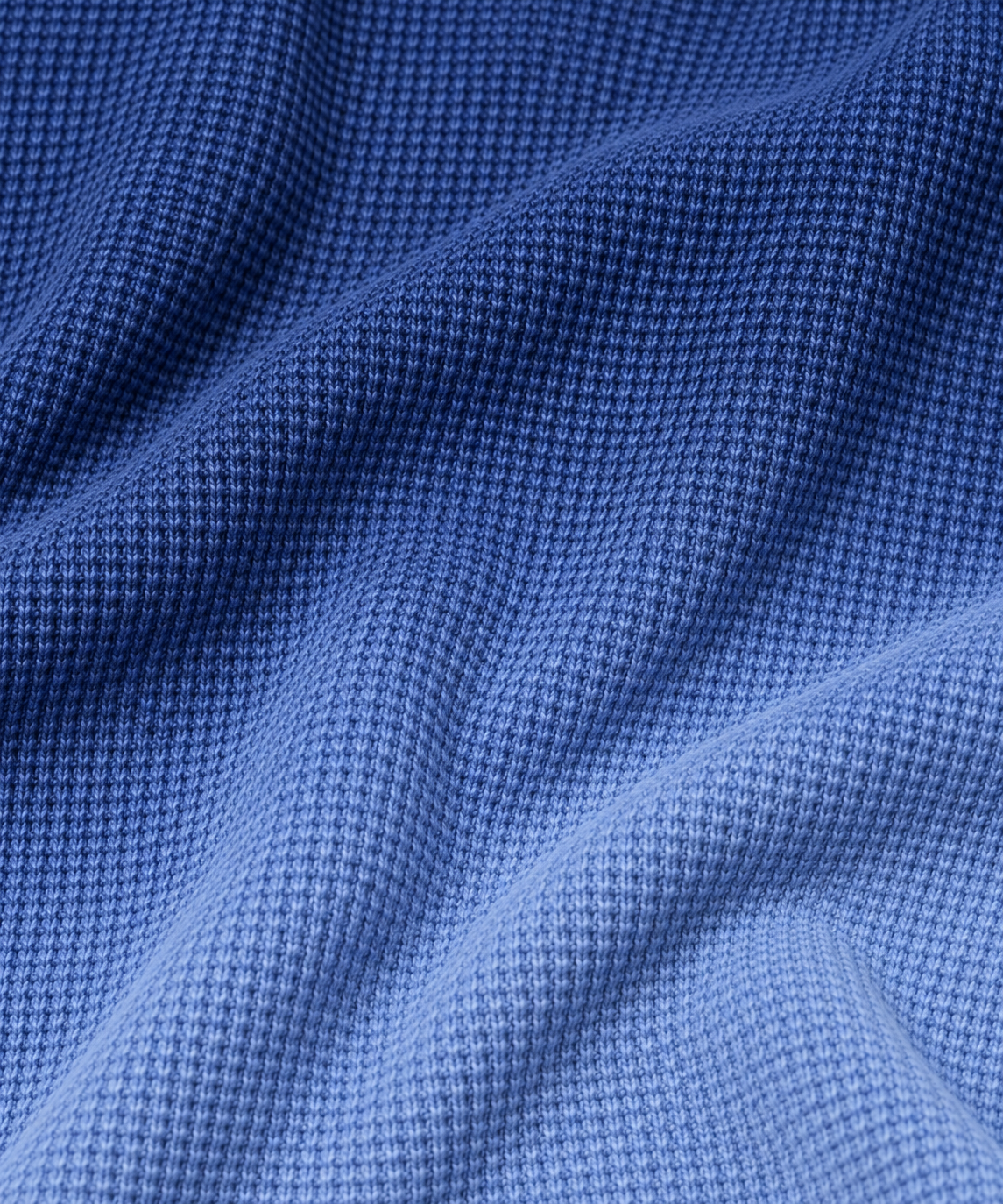 Blue Ombre - Waffle Knit Oversized Full Sleeve