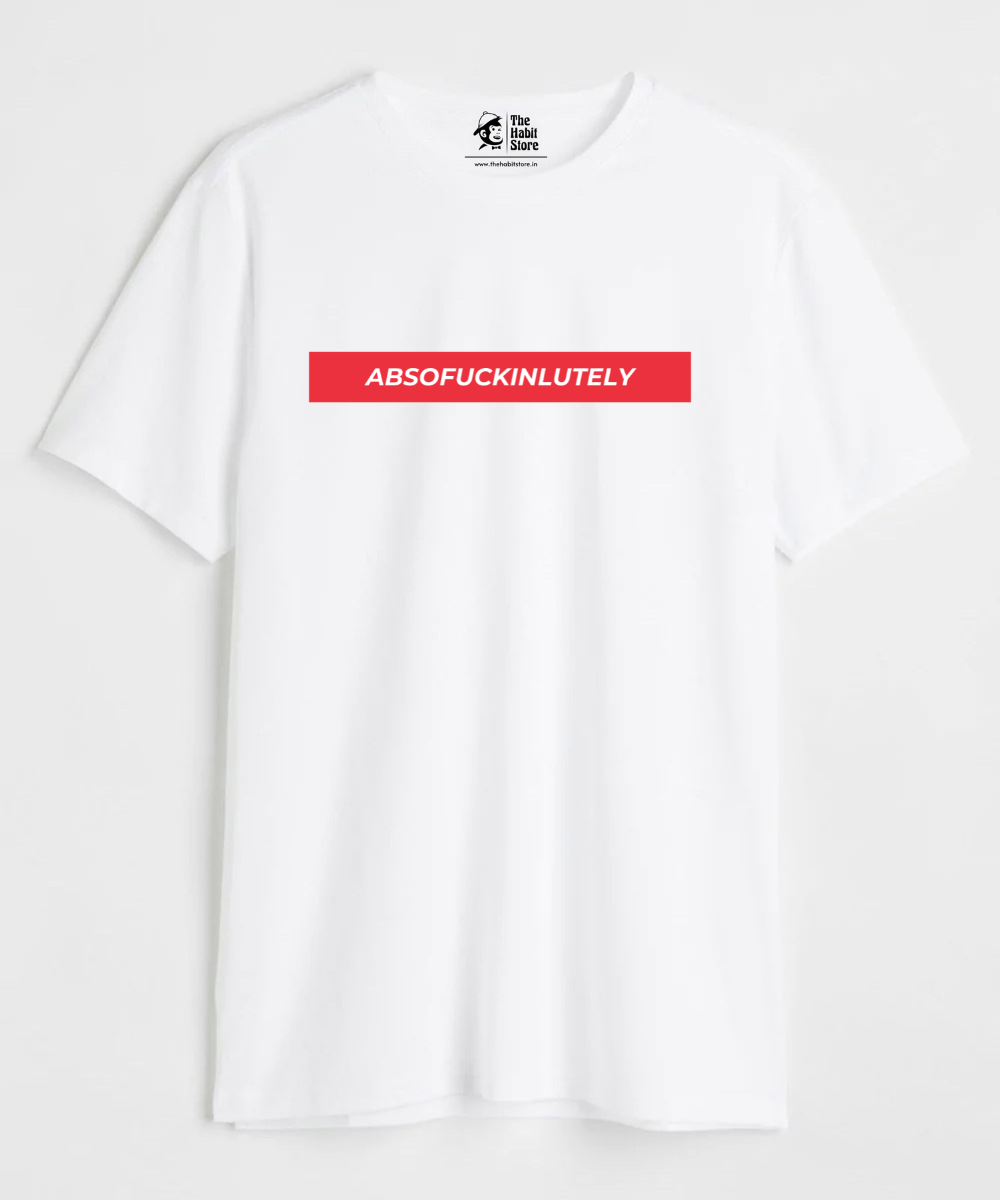 Absofuckinlutely - Regular Fit T-Shirt - COS