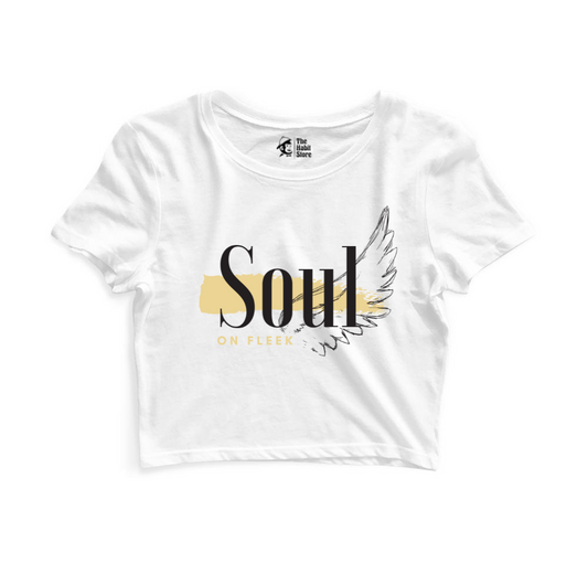 Soul on Fleek Women’s White Crop Top