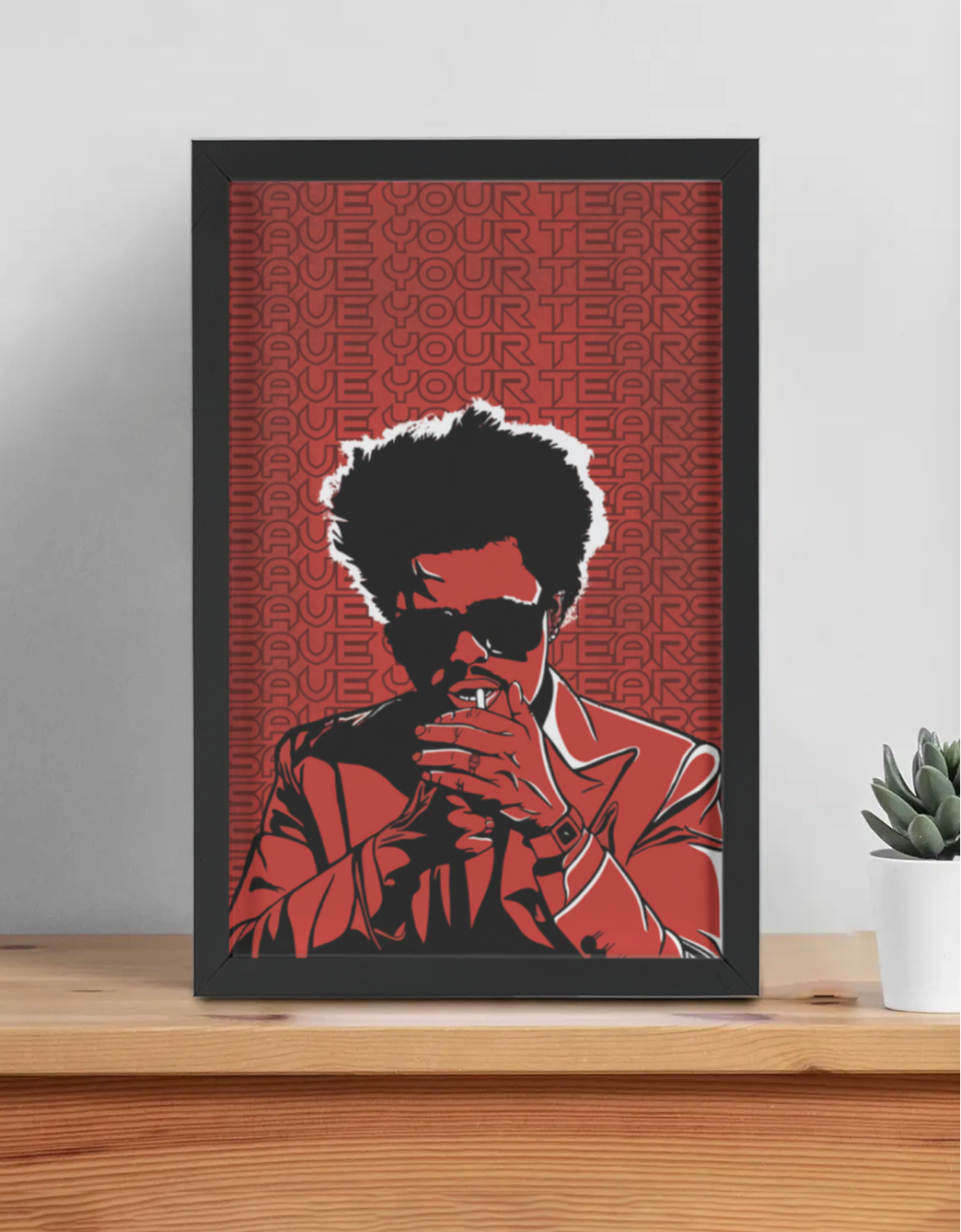 Weeknd Poster Frame