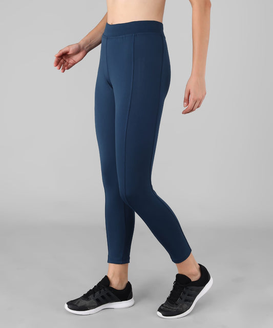 Women Solid Air Force Leggings