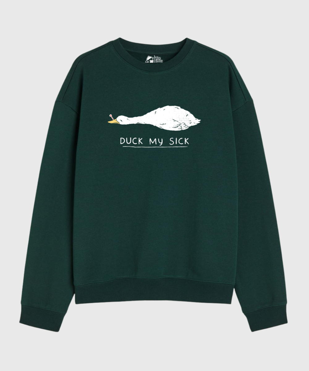 Duck My Sick - Oversized Sweatshirt - COS