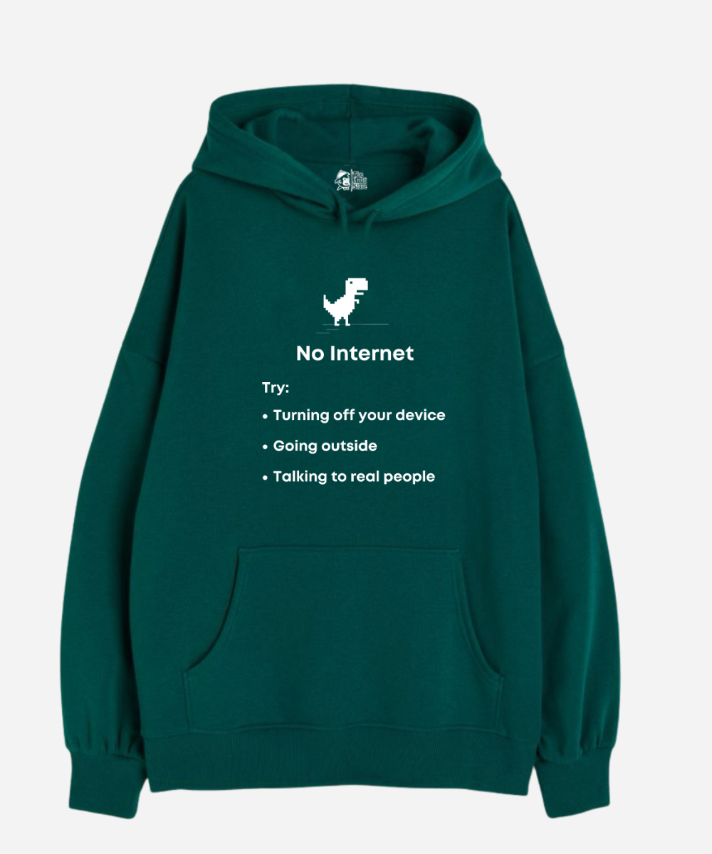 No Internet - Oversized Hoodie - COS