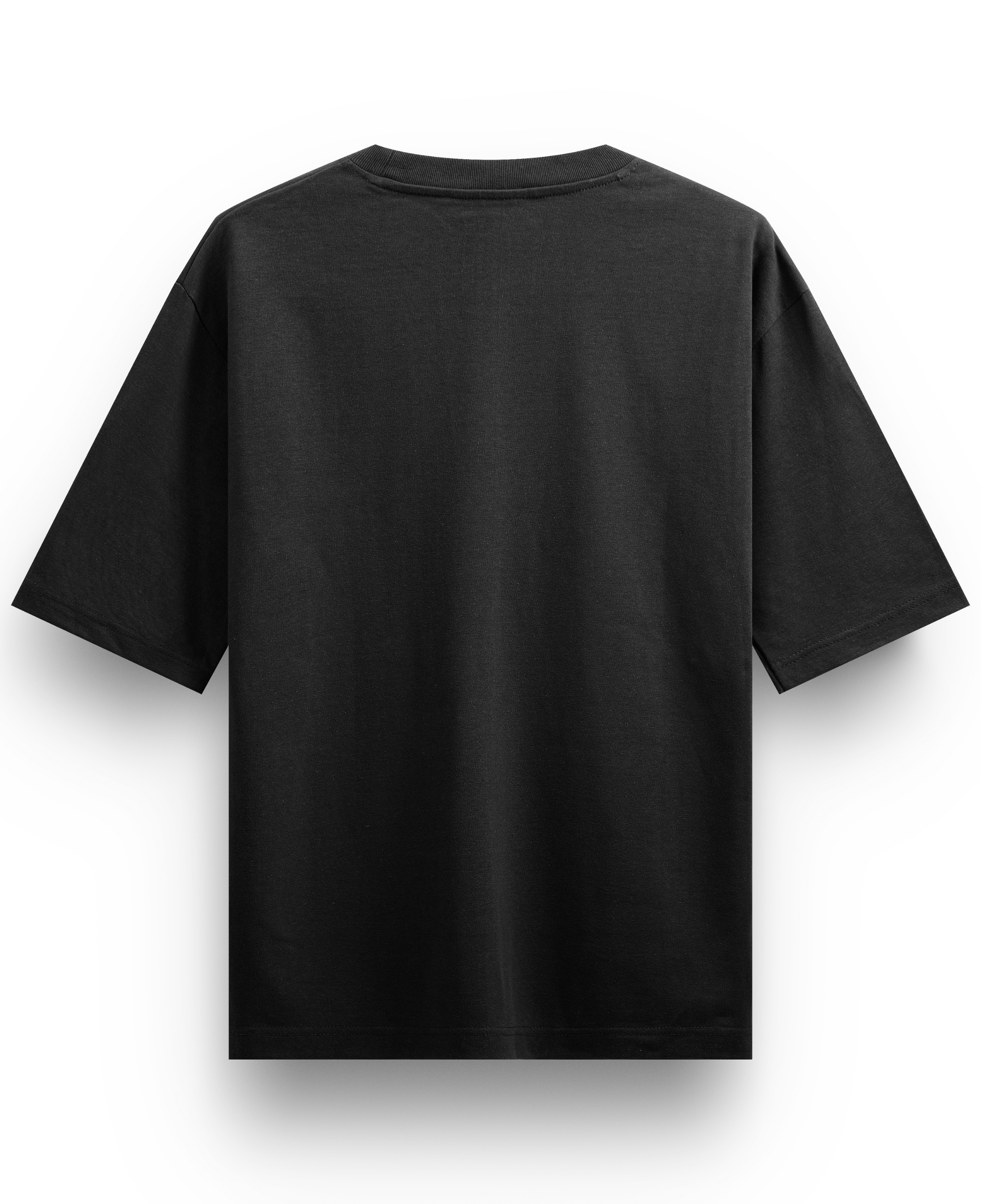 Dark Knight – Couple Oversized Fit T-shirts (Set of 2) - Black Back