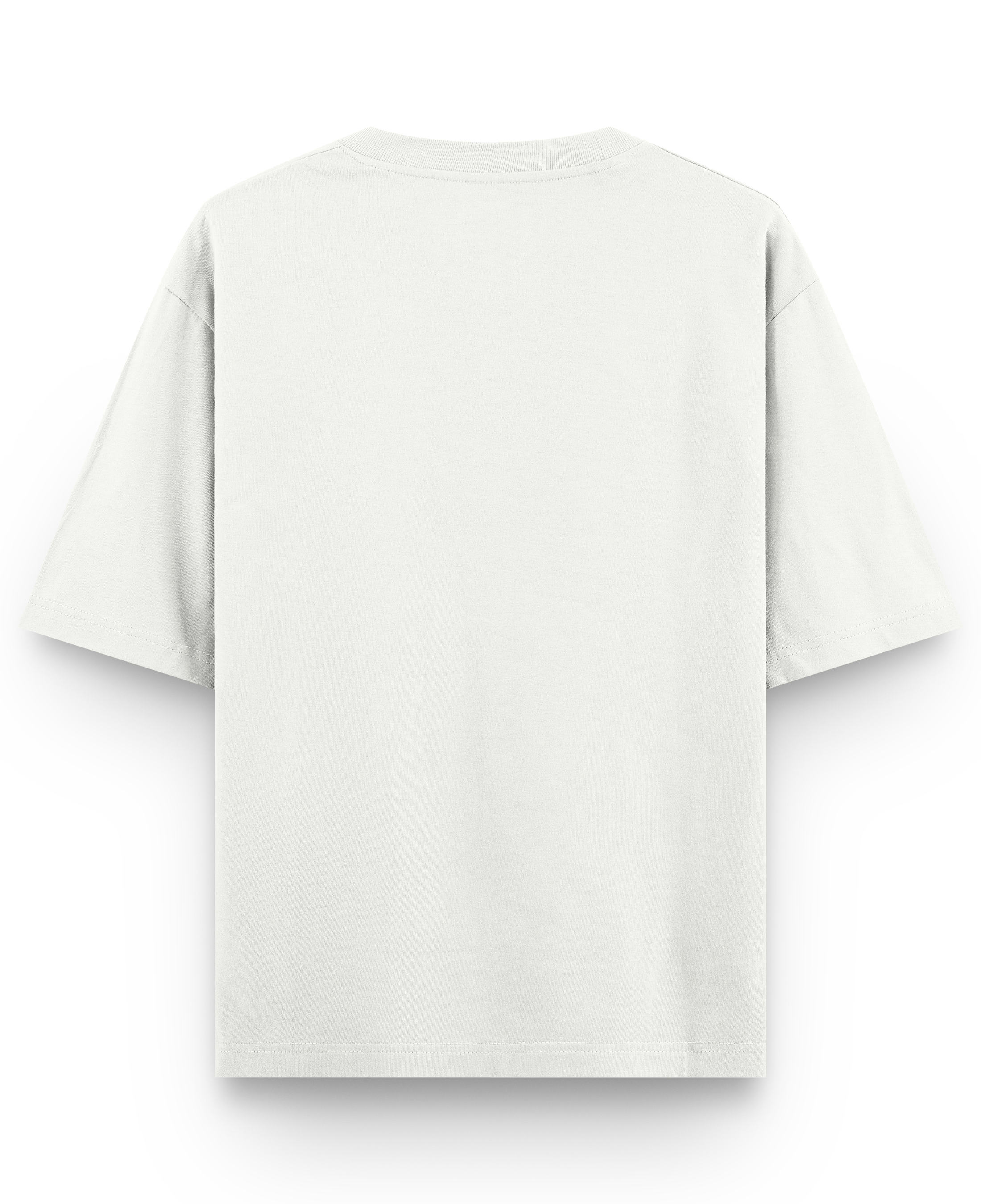 Femme Fatale – Couple Oversized Fit T-shirts (Set of 2) - Off White Back