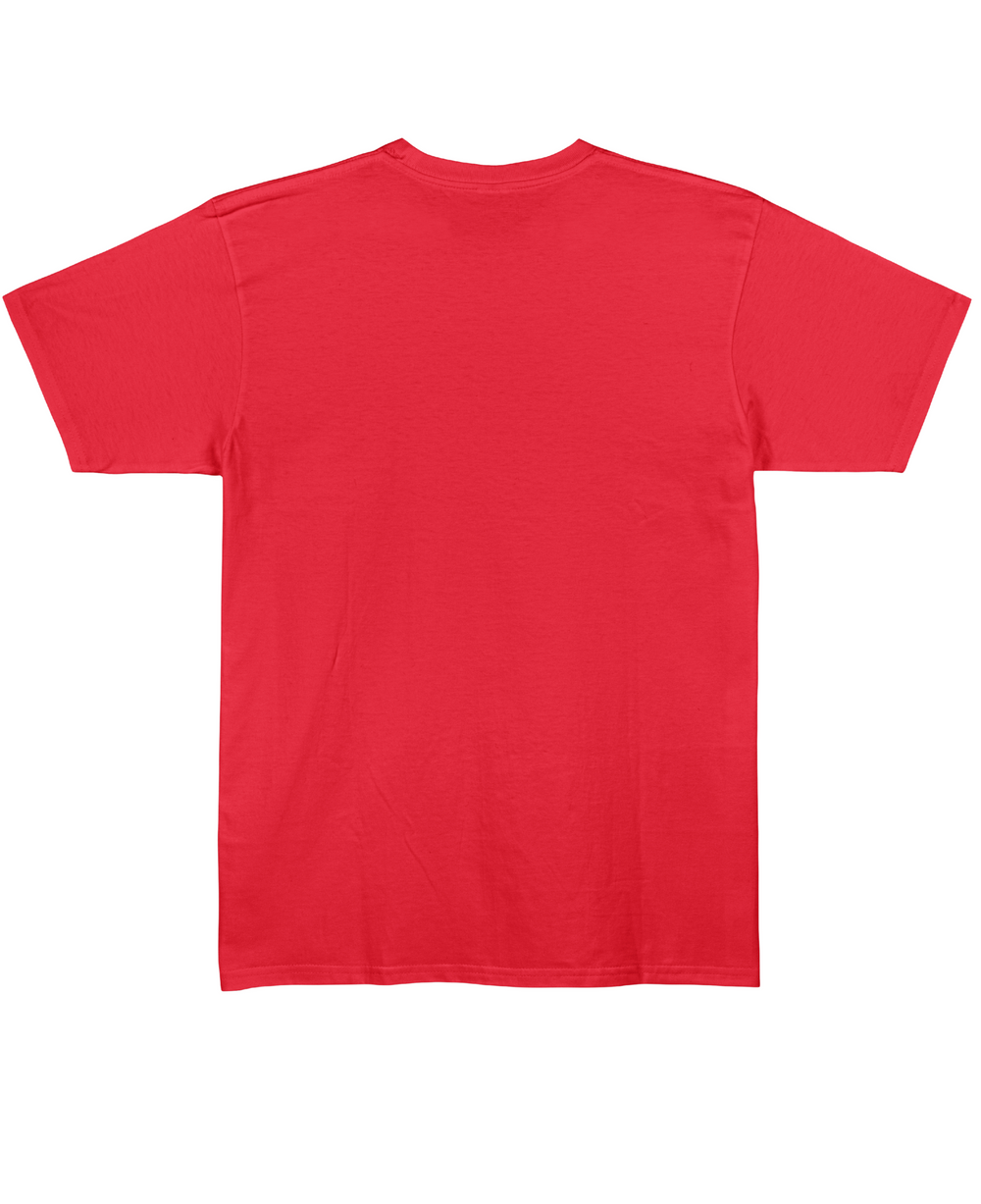 CK - Regular Fit Unisex T-Shirt - Red Back