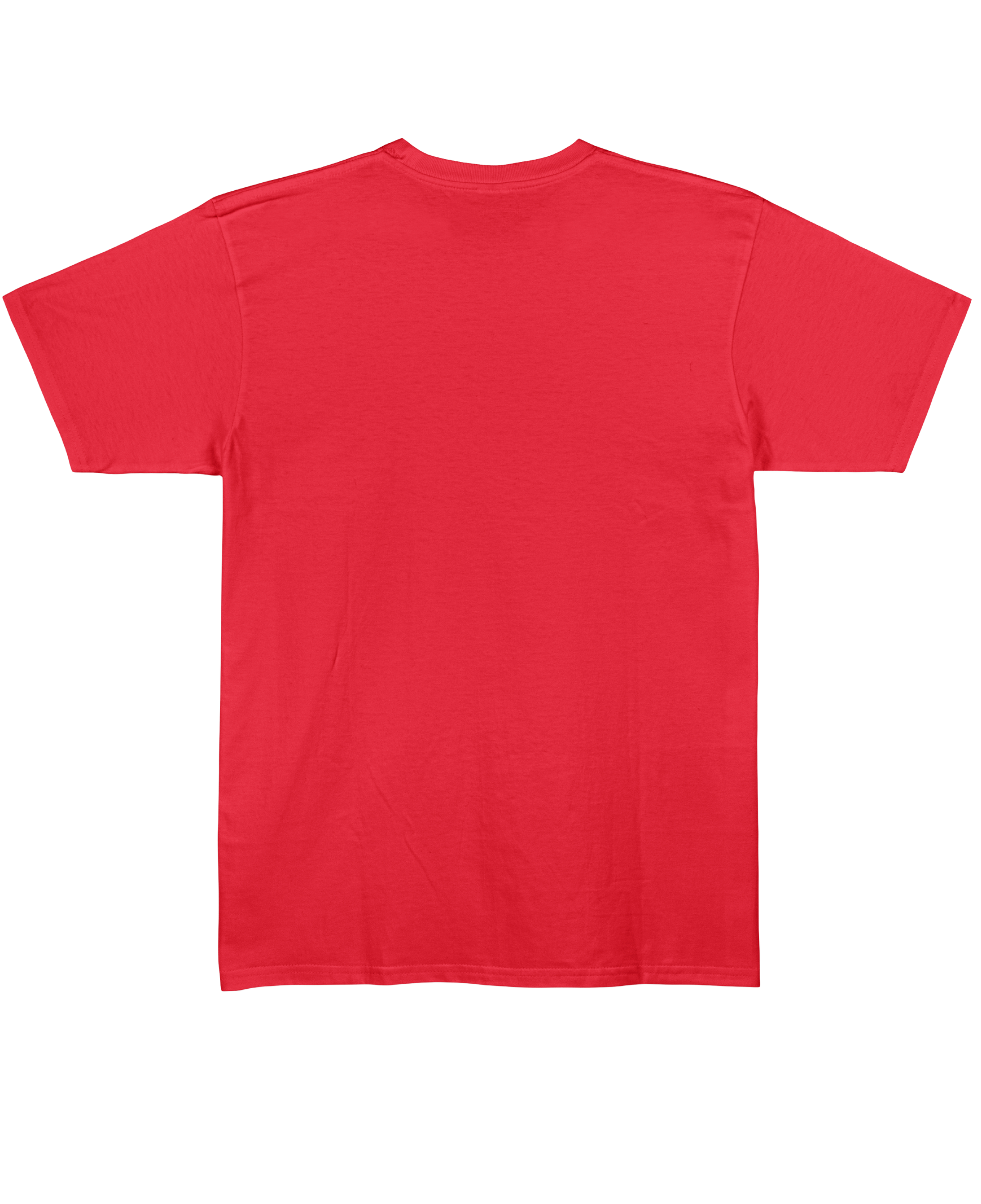 Hahaha, NO - Regular Fit Unisex T-Shirt - Red Back