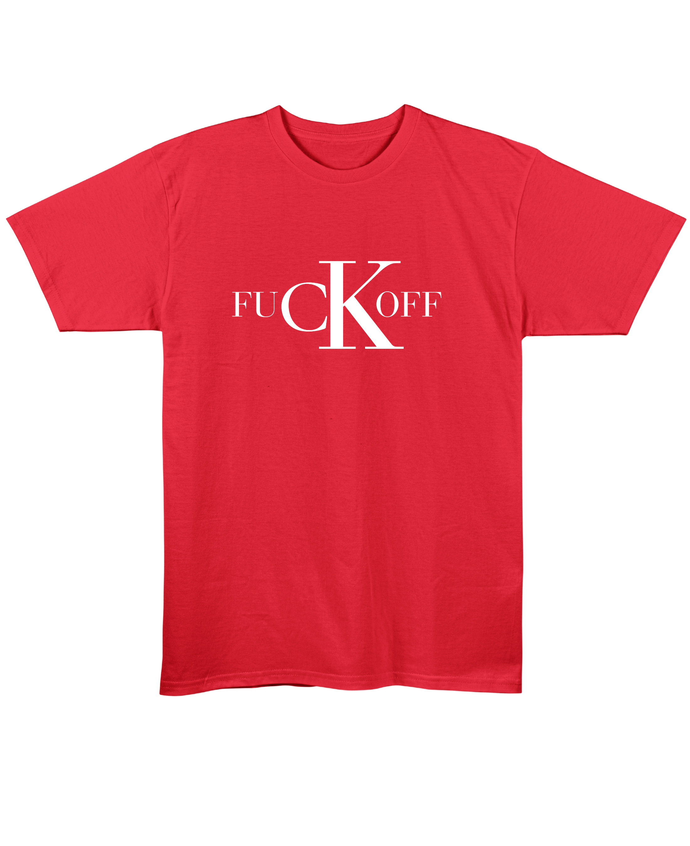 CK - Regular Fit Unisex T-Shirt - Red Front
