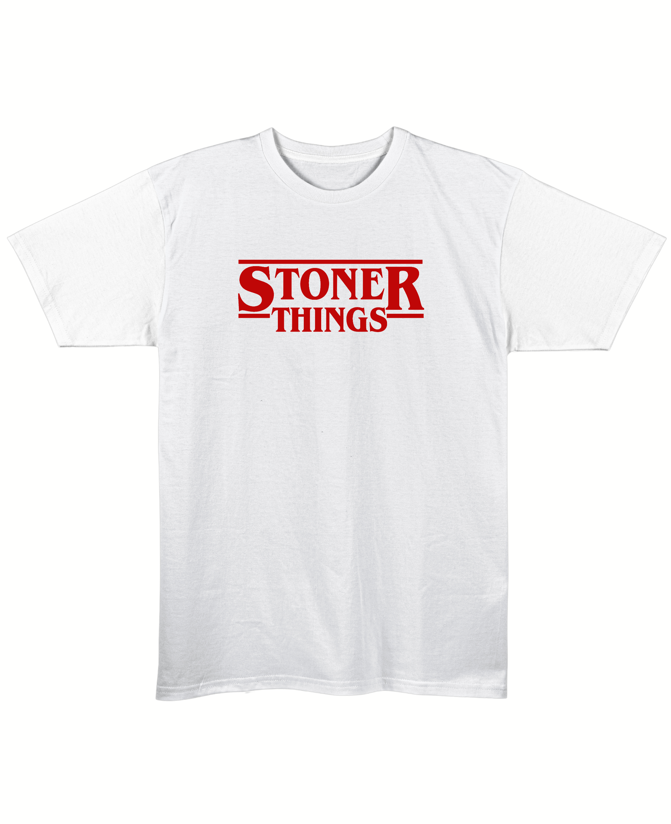Stoner Things - Regular Fit Unisex T-Shirt - White Front