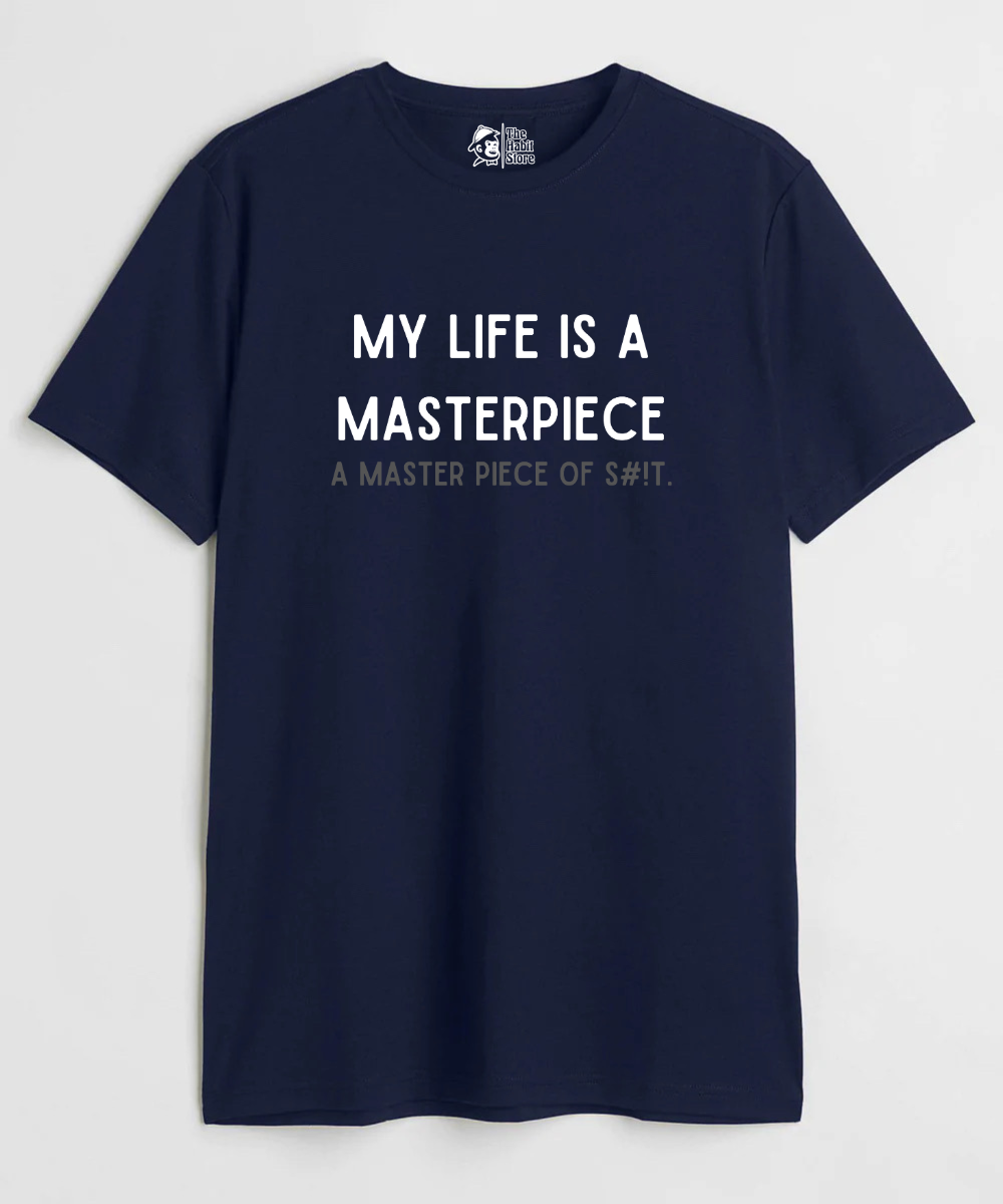 My Life is a Masterpiece of Shit - Regular Fit T-Shirt - COS