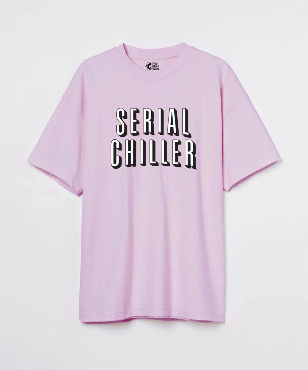 Serial Chiller - Premium Oversized T-Shirt - COS