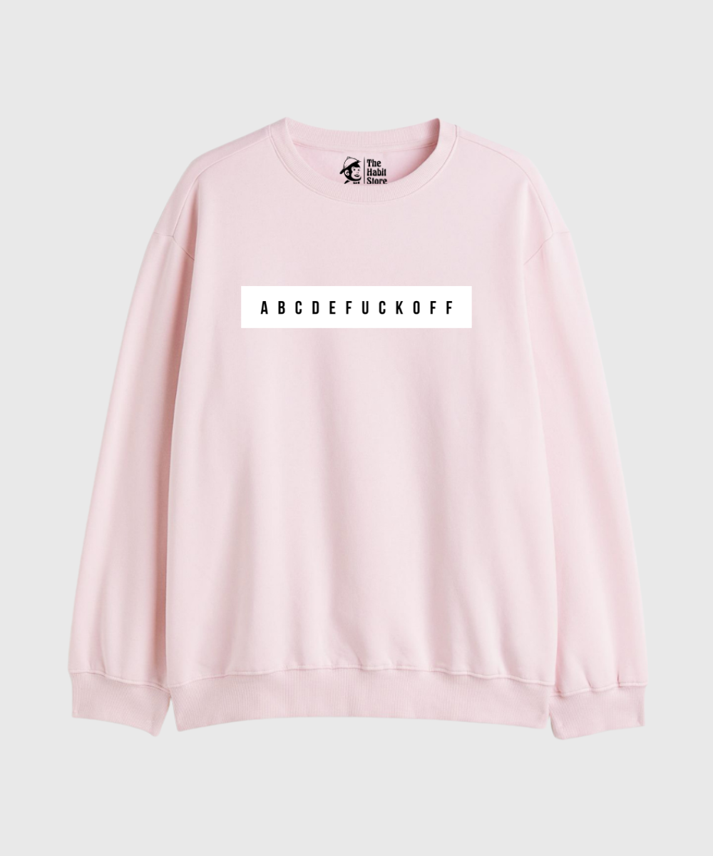 ABCDEFUCKOFF - Oversized Sweatshirt - COS