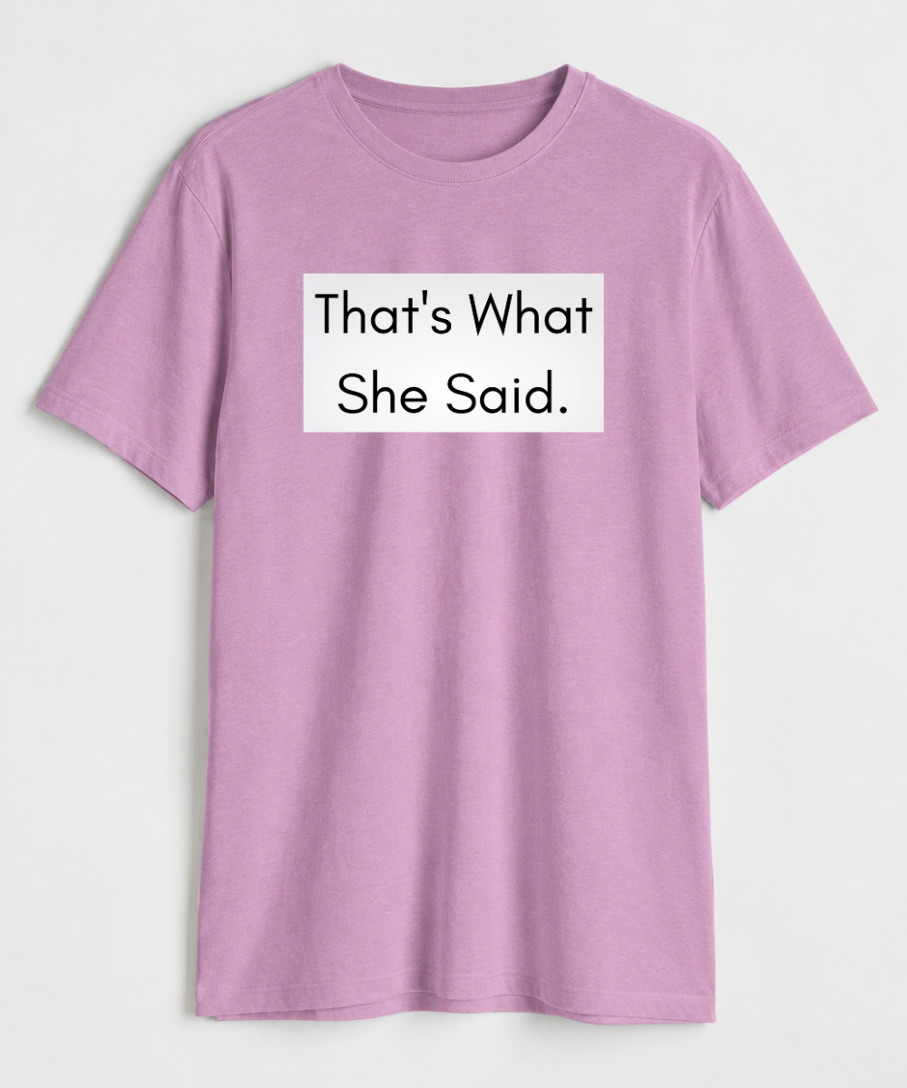 That's What She Said - Regular Fit T-Shirt - COS